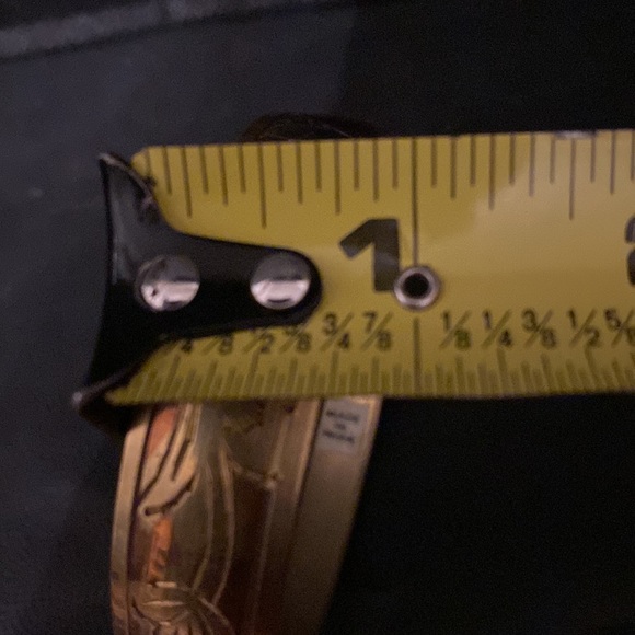 #2- Vintage from India solid Brass Bracelet Elephant Design 1980s - Picture 9 of 9